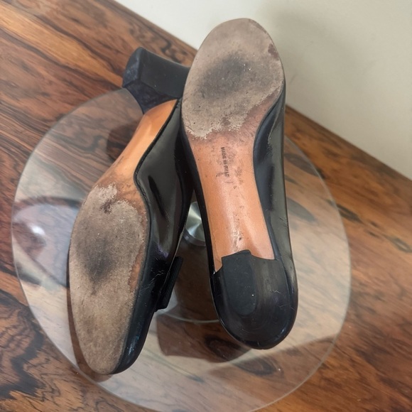 Salvatore Ferragamo Pumps Heel Leather - Picture 13 of 16